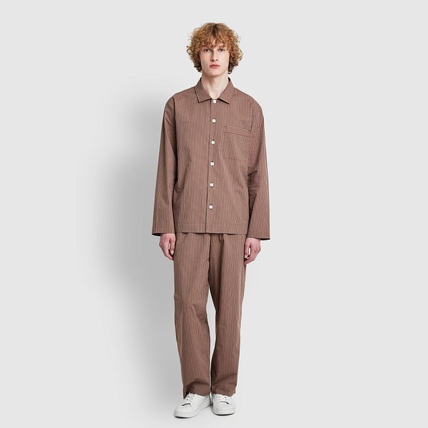 [공용] 60수 코튼 긴팔 라운지 셔츠 [S~XL] J206901161073