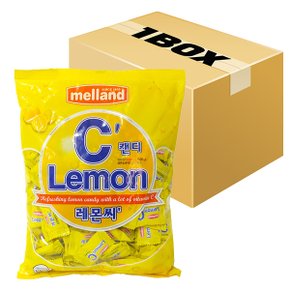 국제제과 맬랜드 레몬씨캔디 600g 10봉