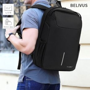 남자 백팩 BJI419 노트북 15.6 수납가능 캐리어 결합 가방