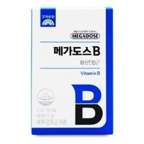 고려은단 메가도스B 비타민B군 850mg x 60정 1통 (WD8D513)