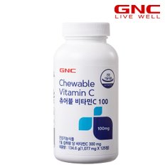 [GNC] 츄어블 비타민C 100 (125정) 42일분_50731