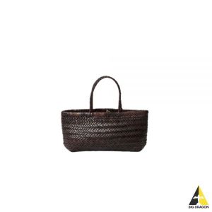 드래곤디퓨전 Mini Flat Gora (8809-DARK BROWN) (미니 플랫 고라 토트백)