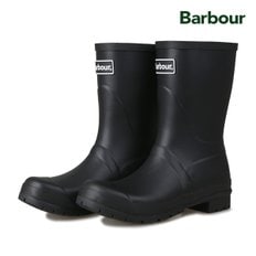 BARBOUR 밴버리 웰링턴 미들 여성 레인부츠 장화 LRF0084BK11