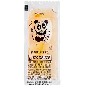 캐리아웃 덕소스 KARIOUT Duck Sauce 8g 450개