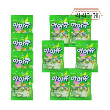 씩씩가게 마이쮸 92g 사과맛 x 10ea