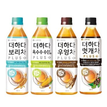  더하다 옥수수수염차 헛개차 우엉차 보리차 500ml 24패트 건강차