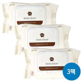 베베그로우 물티슈 캡형 100매 X 3개