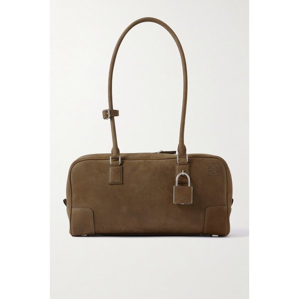 아마조나 31 디보스드 누벅 숄더백 다크 브라운 46376663162983620