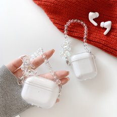 투명 곰돌이 미니백 에어팟 케이스 Airpods 1세대 2세대 무선 유선 에어팟프로