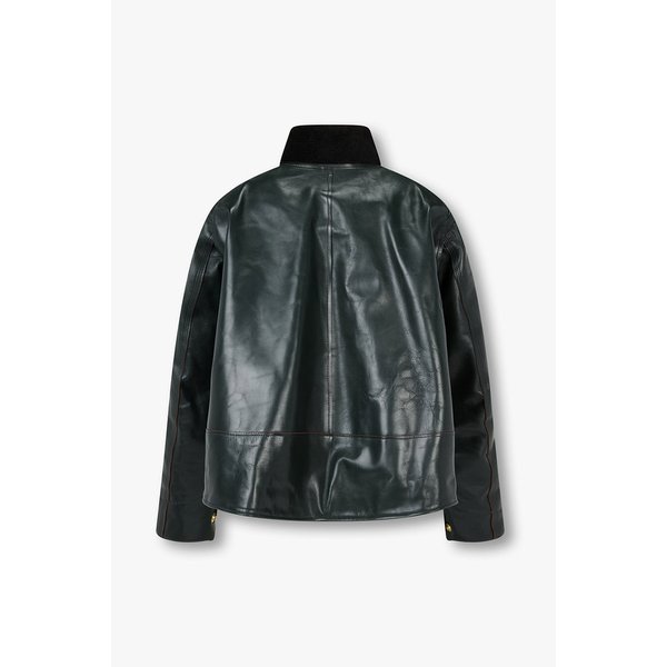 [CARHARTT WIP] 여성 지퍼드 레더 자켓 6415301700000