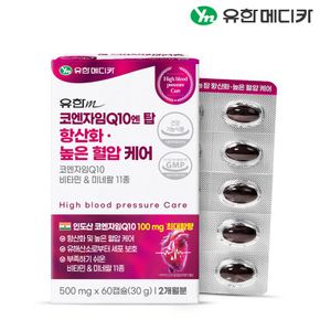 코엔자임Q10 엔 탑 항산화 높은 혈압 케어 60캡슐x1개(2개월)..[36079072]