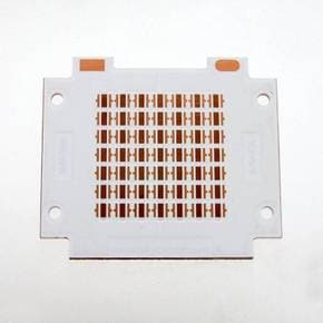 LED 구리 방열판 PCB 동 기판 No 3535 76/7S7P 57mm-50mm-1.5T