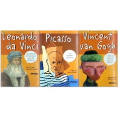 worldbook365 My Name Is 시리즈- Leonardo Da Vinci Picasso Vincent Van Gogh 예술 작품 전기