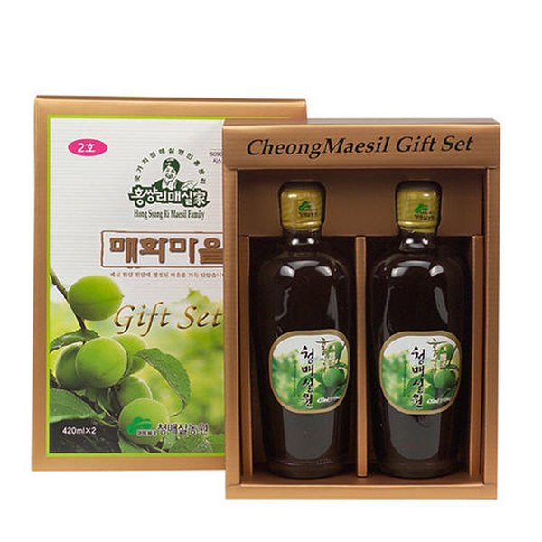 매실 선물세트 2호(420mlX2)