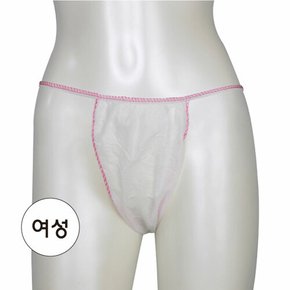 다오코리아 일회용 부직포 T 팬티 화이트 100장 여성용 마사지 1회용 왁싱 위생 티팬티