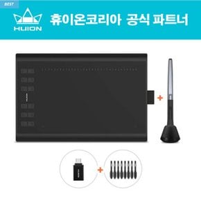 Inspiroy H1060P 휴이온 10인치 정품 펜타블렛 드로잉패드