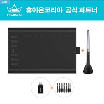  Inspiroy H1060P 휴이온 10인치 정품 펜타블렛 드로잉패드