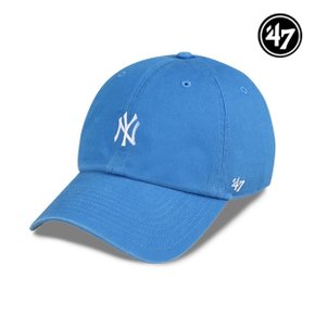47브랜드 뉴욕 양키스 NY 스몰 로고 MLB 엠엘비 볼캡 야구 모자 블루...
