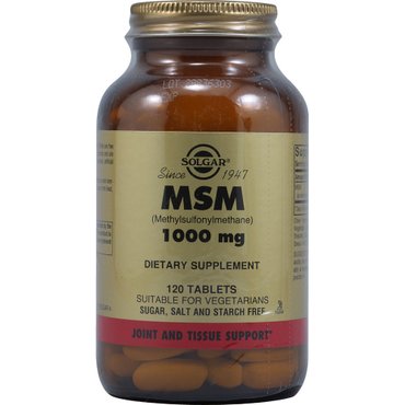  3개X  솔가  MSM  영양제  1000mg  120정