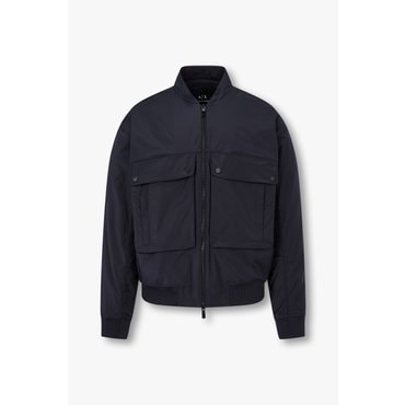 ARMANI EXCHANGE AX남성 빅 포켓 스트레치 폴리 자켓A415110009다크네이비