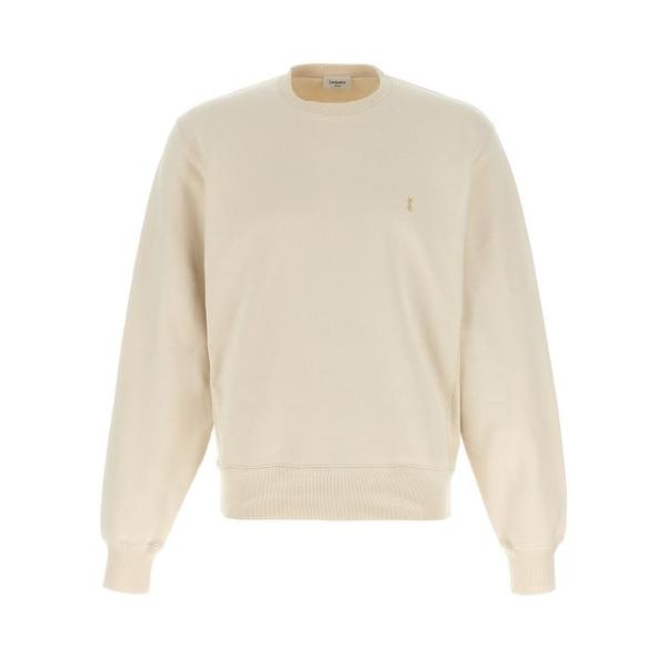 확대된 대표 생로랑 긴팔 티셔츠 SA335787BM BEIGE