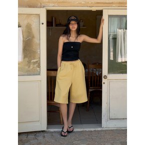 Lowkey Sweat Shorts (Mellow Yellow) [Unisex]