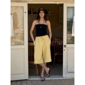 Lowkey Sweat Shorts (Mellow Yellow) [Unisex]