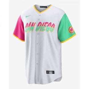 MLB 샌디에이고 파드리스 시티 커넥트 맨즈 레플 베이스볼 야구 Jersey