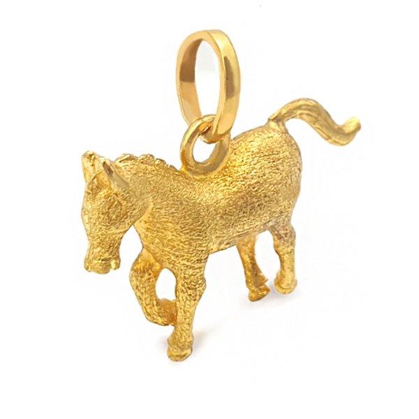 [골드리카]순금 황금 말 펜던트 3.75g