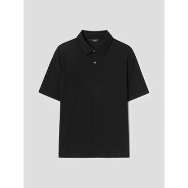 갤럭시라이프스타일 [三無衣服] 3無 스트레치 폴로 티셔츠  블랙 (GC5342S075)