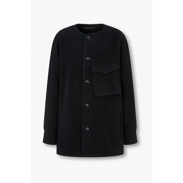 [Y`s]울 블렌드 라운드넥 버튼업 자켓 6615301202000