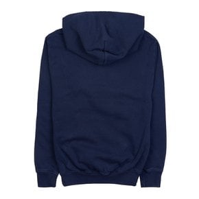 웰니스 클럽 후드 티셔츠 WELLNESS CLUB FLOCKED HOODIE NAVY CREAM