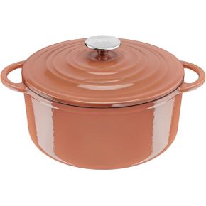 독일 테팔 냄비 Tefal E26004 LOV Cooking Pot 25 cm Recovered Cast Iron Optimal Heat Retenti