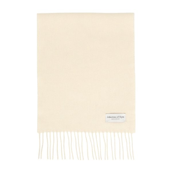 [부산점] 존스톤스 오브 엘긴 캐시미어 머플러 HB0167 BLONDE (남여공용)