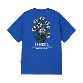 DAISY FLOWER BUNDLE GRAPHIC 티셔츠 - 블루