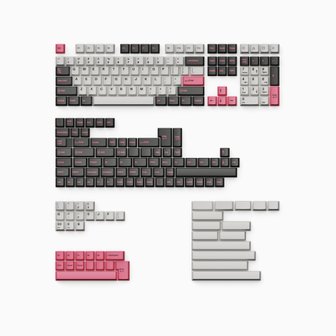 키크론 체리프로파일 이중사출 PBT 키캡 Dolch Pink / 219키