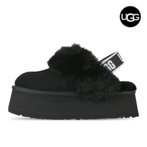 어그 UGG 펀케트 여성 겨울 방한 슬리퍼 블랙 1113474-BLK