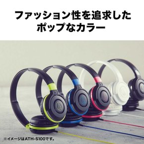 ATH-S100iS BGR STREET MONITORING 오디오 테크니카 헤드폰 유선 스마트폰용 휴대용