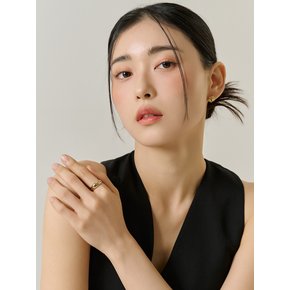 니트 꼬임 원터치 귀걸이
