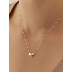 [연말 스페셜 6mm+10mm 진주귀걸이 증정][925 silver] Classic heart necklace