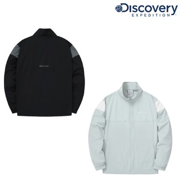 디스커버리 [정상가 139,000원] 배색형 남여공용 우븐 트레이닝 자켓 집업 DXTR6D043