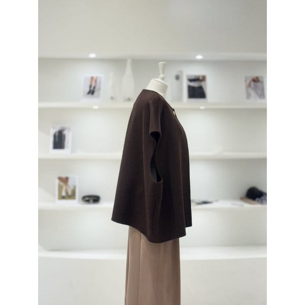 [여주점] 여성 케이프 하프 코트 (L261PSH508)