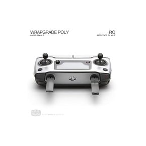 WRAPGRADE POLY for DJI Mavic 2 스킨 실 송신기용 에어포스실버