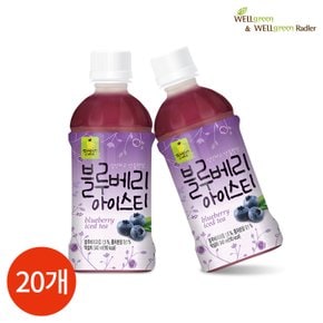 웰그린 블루베리 아이스티 340ml x 20PET