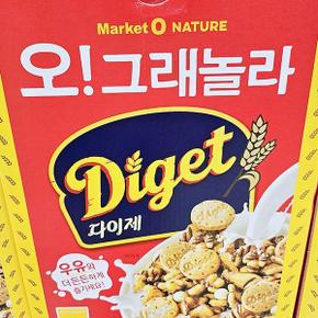 오리온 오 그래놀라 다이제 300g x 3개입