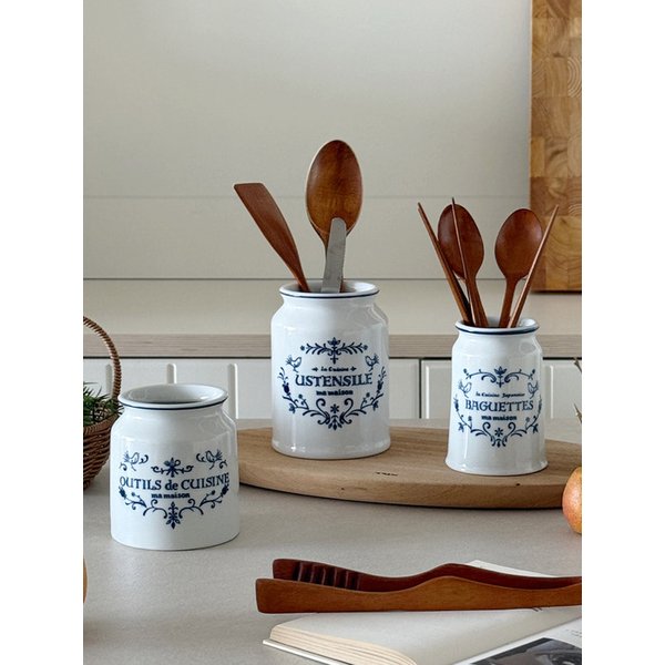 블루로즈 수저통 3종세트 MADE IN JAPAN