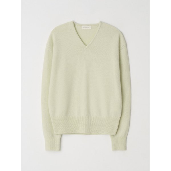 [16차 재입고] GEELONG WOOL V-NECK KNIT - MELON