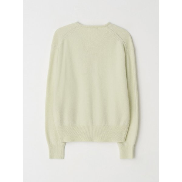 [16차 재입고] GEELONG WOOL V-NECK KNIT - MELON