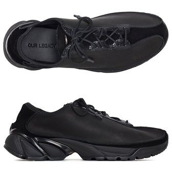 OUR LEGACY [부산점] 아워레가시 25FW 블랙 클로브 스니커즈 A2237SBL BLACK