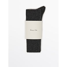 Long socks with wool and cashmere 07201695802